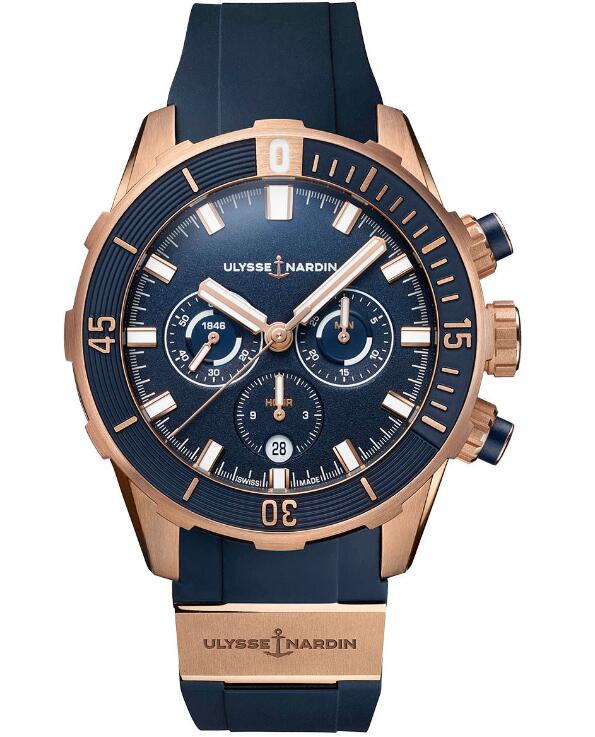 Ulysse Nardin Diver Chronograph 1502-170-3/93 watches replica